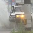 各地でゲリラ雷雨　福島県で冠水も