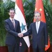 中国首相　シリア大統領と会談
