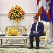 上川外相　カンボジア首相を表敬