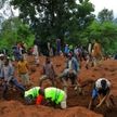 地滑り死者500人か　エチオピア南部