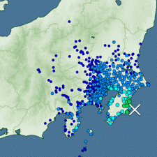 千葉県で震度4　津波の心配なし