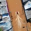 ブラジル洪水　15万人が家失う