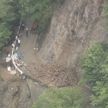 落石事故で複数の作業員負傷か 静岡
