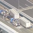 阪神高速で5台が絡む事故　1人重体