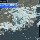 関東　26日の午後は雨風強まる