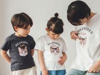 猫Tシャツで親子コーデも楽しめる！子供服ブランドのブランシェスがネコへの偏愛を発信するプロジェクトと初コラボ