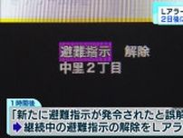 清瀬市　避難指示の配信忘れ2日後に誤配信　Lアラート作業　不慣れな職員1人で対応