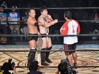 【大日本】野村卓矢&阿部史典がシミラリティを下してタッグ王座V6！次期挑戦者に関本大介&岡林裕二を指名！関本「お前らに本当のストロングBJを俺が教えてやる」