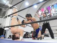 【DDT】彰人が上野勇希とのKO-D無差別級王座前哨戦で直接敗北も余裕！「今日負けましたけど、どっちがダメージ負ってますか？」