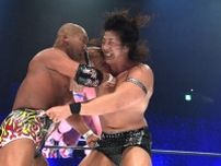 【DDT】KONOSUKE TAKESHITAが田中将斗との壮絶なエルボーの打ち合い制す！「G1クライマックス、自信をもってエルボーで俺のものに」