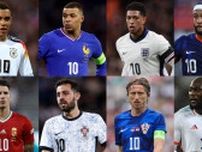 【EURO2024】出場24か国の「背番号10」は？ エンバペ、ベリンガム、モドリッチ、B・シウヴァ、ムシアラなどスター揃い！ 往年のレジェンドの息子も