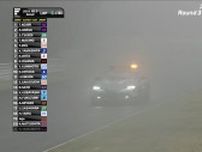 濃霧でほぼ視界ゼロ！日本最速レースでカメラが捉えた衝撃の悪天候シーン　「尋常じゃなく見えない」レーシングドライバーも“恐怖”を力説