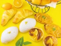 阪急電車の駅ナカパン店「フレッズカフェベーカリー」の初夏限定“柑橘フェア”に、甘酸っぱい新作パンが集結！
