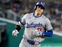 大谷翔平、開幕1か月で球界最高のDHに選定　MLB公式が爆速打球に注目「驚くべき数字を生み出し続ける」
