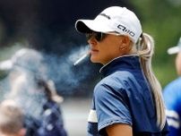 英女子ゴルファーのくわえタバコ姿に大反響　SNSフォロワー7万増に驚き「私はとても健康な人間よ」