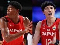 八村塁＆渡邊雄太、パリ五輪の日本代表最終候補に　7月韓国戦出場へ、日本バスケ協会が16名発表