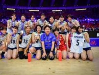 女子バレー表彰式で「マジで!?感」　まるで予想外の反応、日本選手の驚きが「カワイイ」と話題