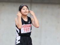 陸上日本選手権で14歳中学生が快挙　女子100m準決進出「奇跡です！」ミライモンスター三好美羽が自分で仰天
