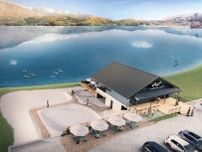 国内有数の透明度を誇る長野・青木湖畔に『アオ・レイクサイド・カフェ』が誕生