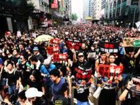 香港の大規模デモで歌われた「香港に栄光あれ」　演奏や配信禁止に