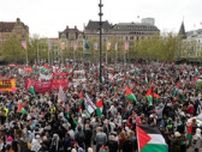 欧州最大級の歌謡祭　イスラエル参加めぐり大規模抗議デモ