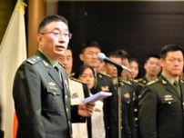 中国軍幹部｢将来の希望の種をまく」　5年ぶり来日で自衛隊と交流