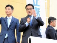 立憲・岡田氏「岸田首相は出直してこい」　規正法改正の自民案批判