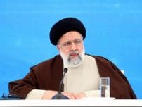 イラン大統領を乗せたヘリ、トラブルで不時着か 国営メディア報道