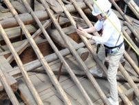 築97年の木造建築に耐震構造　香川の旧合田邸の調査で判明
