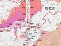 甚大被害の範囲が縮小　西日本豪雨受け治水工事、新浸水想定図を公表