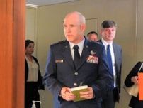 在沖米空軍司令官が性的暴行事件を県に説明　謝罪せず「裁判に協力」