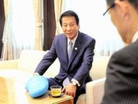 「肝炎、早めのウイルス検査を」　杉良太郎さんが宮崎県知事に訴え