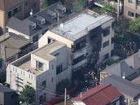 中学校近くの住宅街で火災　4棟延焼けが人なし　東京都大田区西蒲田
