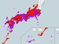午前7時で堺など9地点が真夏日　21都府県に熱中症警戒アラート
