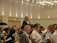 「総裁選では石破茂氏の推薦を」　自民島根県連大会で動議出される