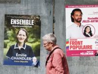 フランス総選挙決選投票始まる、混乱必至か　右翼政党第1党の勢い