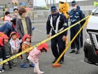 「オッ3」活躍中　交通安全教室で車の死角を説明　北海道警江別署