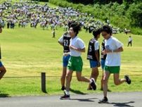 新入生を歓迎し、伝統マラソン　県立浦和校が初公開