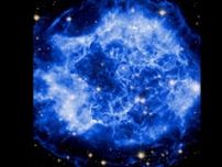 2つの超新星残骸「かに星雲」「カシオペヤ座A」のタイムラプス動画　NASAが公開
