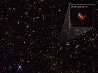観測史上最遠　宇宙誕生後わずか2億9000万年後の銀河を発見　ジェイムズ・ウェッブ宇宙望遠鏡