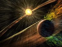 大規模な太陽フレアで放出された荷電粒子は火星にも襲来していた