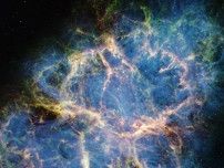 超新星残骸「かに星雲」　ジェイムズ・ウェッブ宇宙望遠鏡が撮影