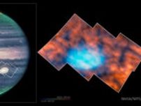 木星の上層大気は意外と複雑だった　ジェイムズ・ウェッブ宇宙望遠鏡が観測