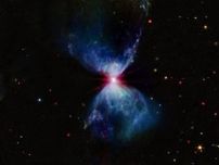 ジェイムズ・ウェッブ宇宙望遠鏡が原始星を包み込む星雲をとらえた