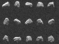 地球に接近した2つの小惑星　NASAがレーダー画像を公開