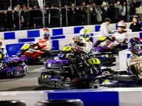 角田裕毅VS全日本ドライバーらのレースが実現。なんでもアリのカート対決に観客も大盛り上がり