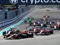 【ポイントランキング】2024年F1第6戦マイアミGP終了時点