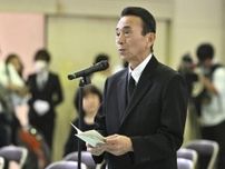 熱海土石流３年　鈴木知事が初の被災地入り　追悼式で遺族「向き合ってほしい」
