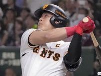 里崎氏「打った瞬間」、「ナイスバッティング」巨人・岡本和真、復調の兆し！？2試合連続本塁打