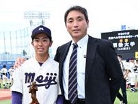 【大学野球】身長163センチ、体重61キロの小兵、明大・飯森太慈が首位打者を獲得できた理由